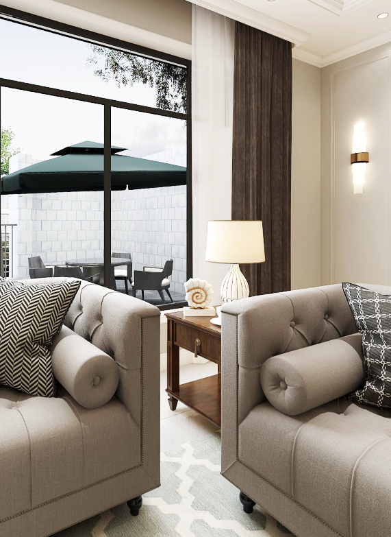 美式叠拼，低调奢华的空间艺术-23