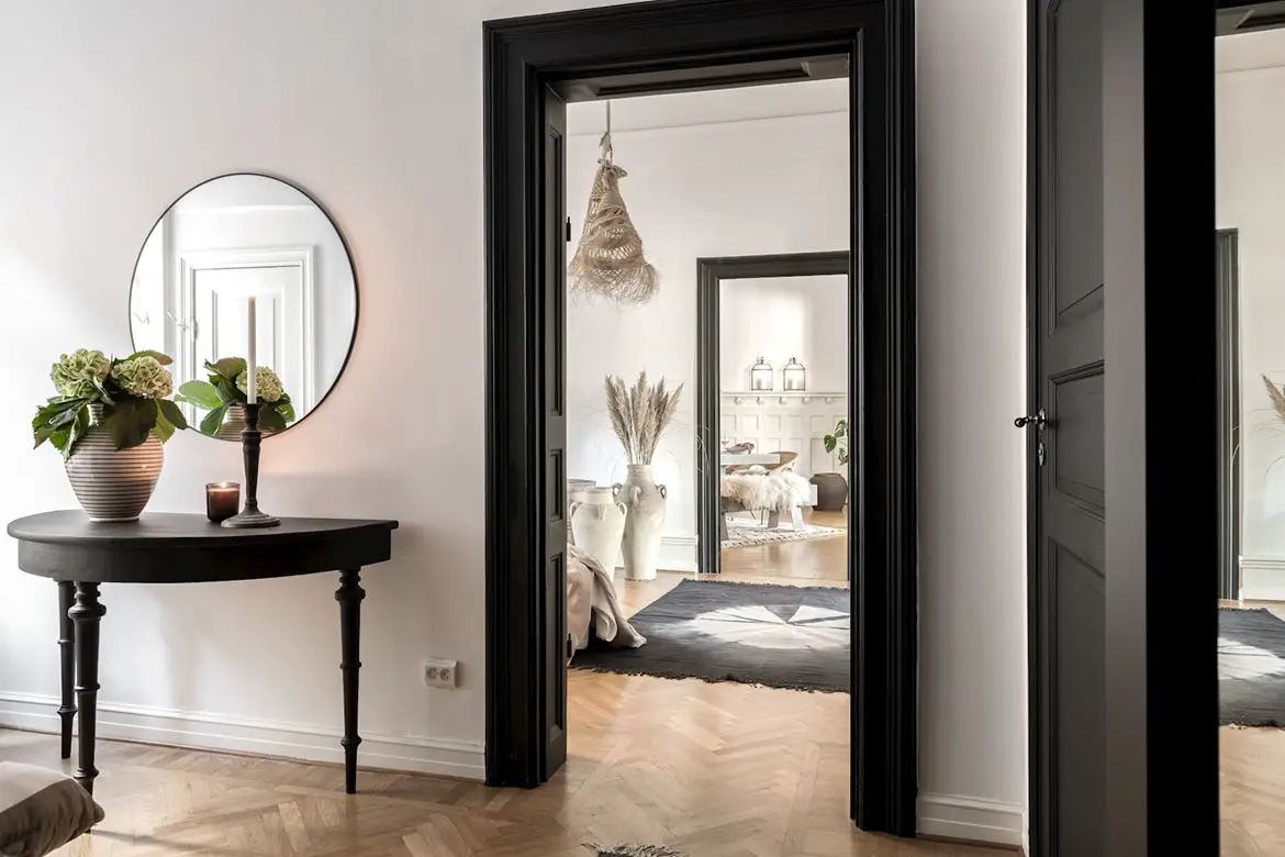 瑞典冬日温馨公寓设计-9