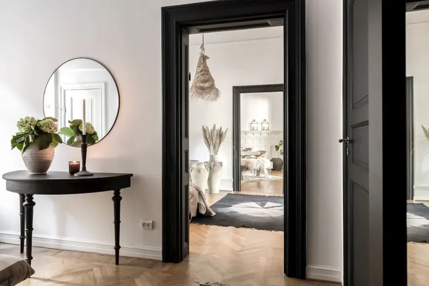 瑞典冬日温馨公寓设计-9