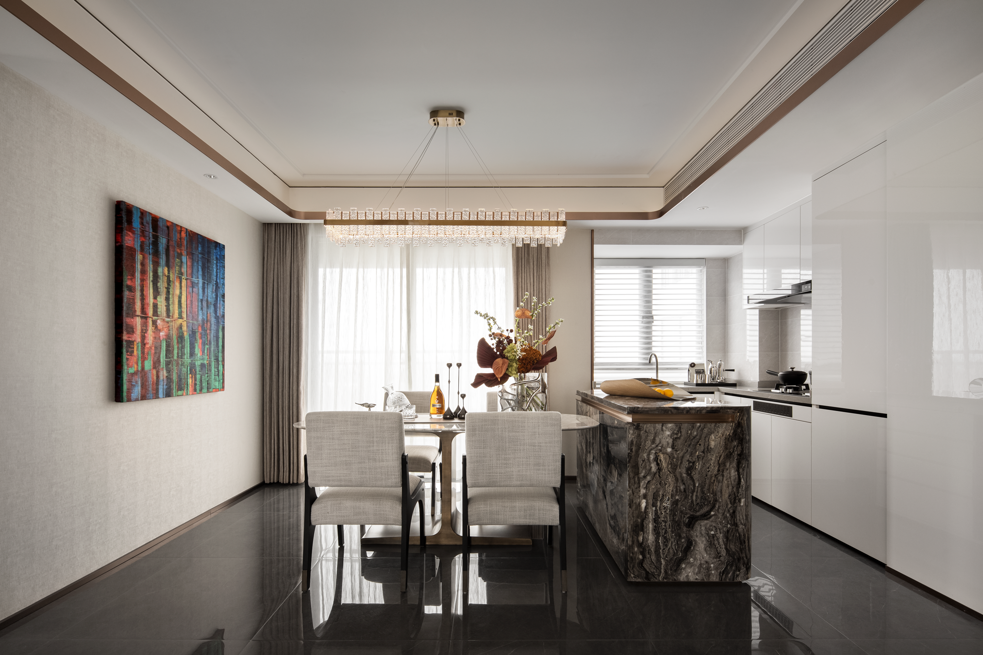 顺德海心明月样板间丨中国佛山丨深圳GNU金秋设计-19