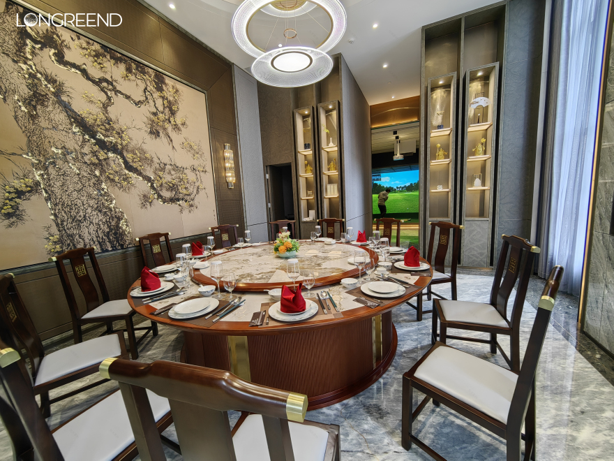 酒店室内高尔夫设施引入项目丨法国-15