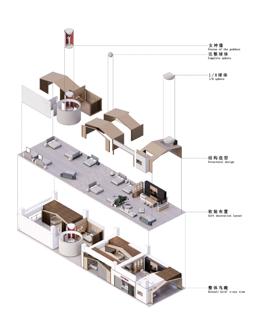 RESTONIC 美国蕾丝床垫广州罗浮宫店丨中国广州丨广州简美设计-78