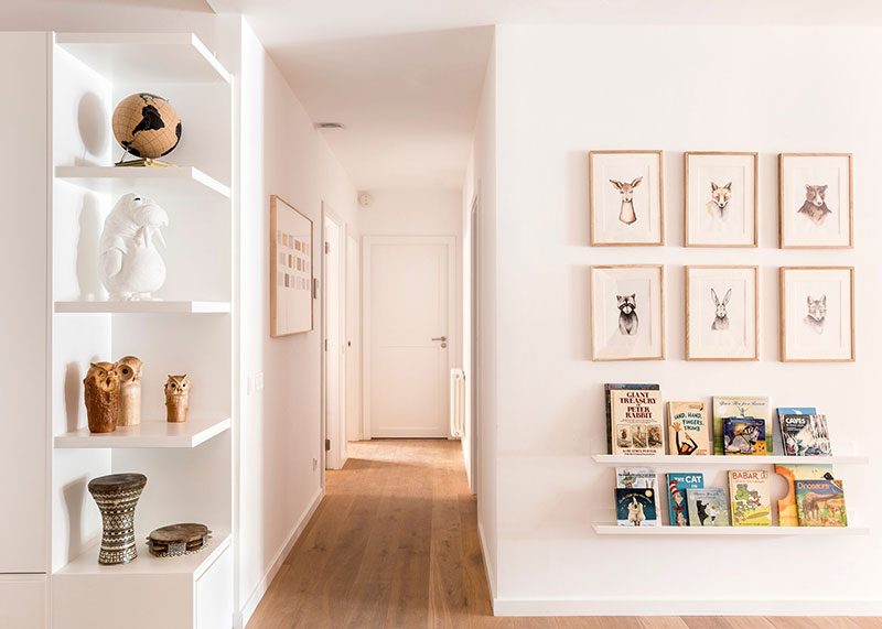 巴塞罗那带有拱顶天花板和波西米亚装饰风格的明亮公寓-19