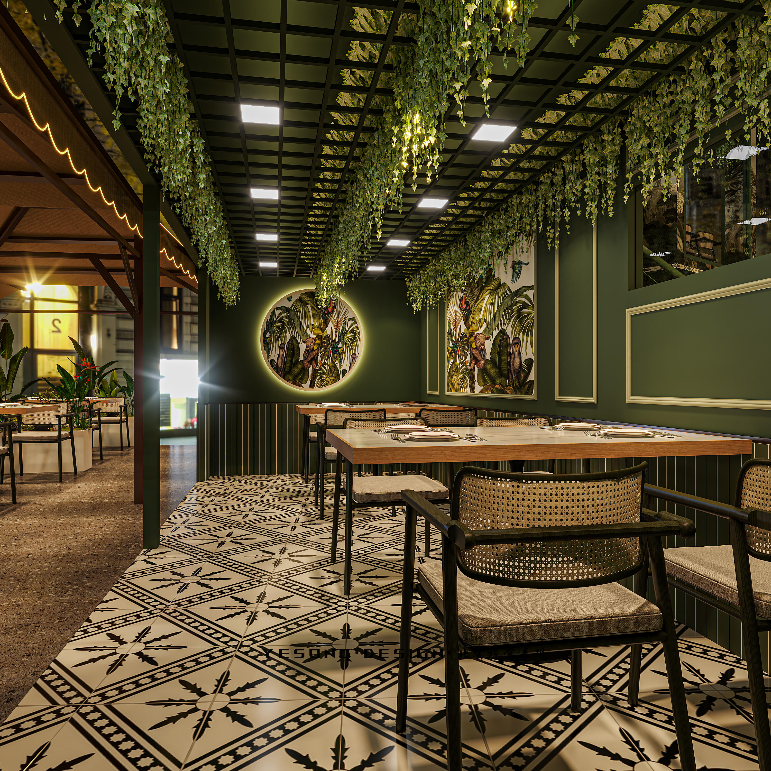 烧肉店设计丨营造憩息安宁的用餐氛围-5