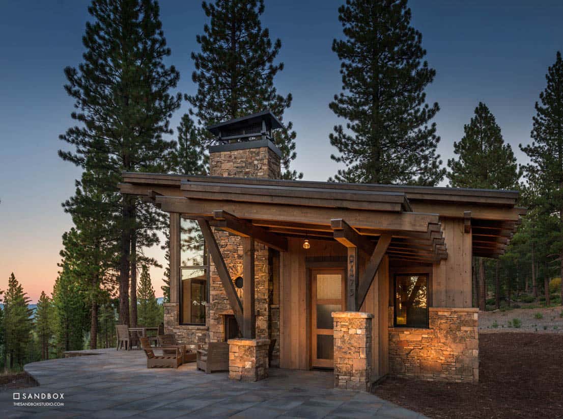 Mountain contemporary retreat in a stunning setting of the Sierra Nevadas-26