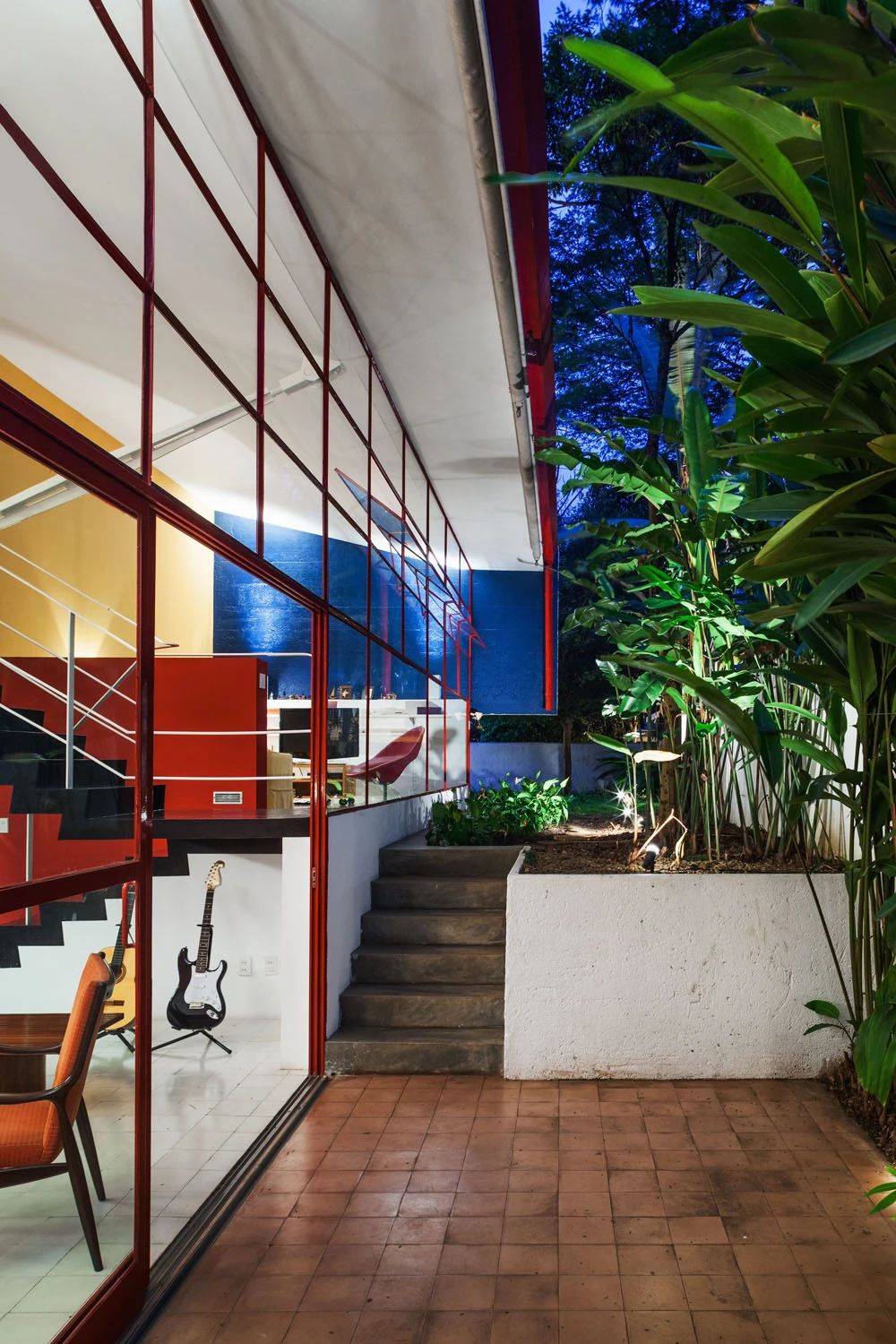 马蒂拉尼宅邸丨巴西圣保罗丨Vilanova Artigas-61