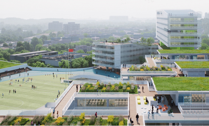 案例分享：深圳第三十二高级中学设计-自然与学习交融的聚落校园-202