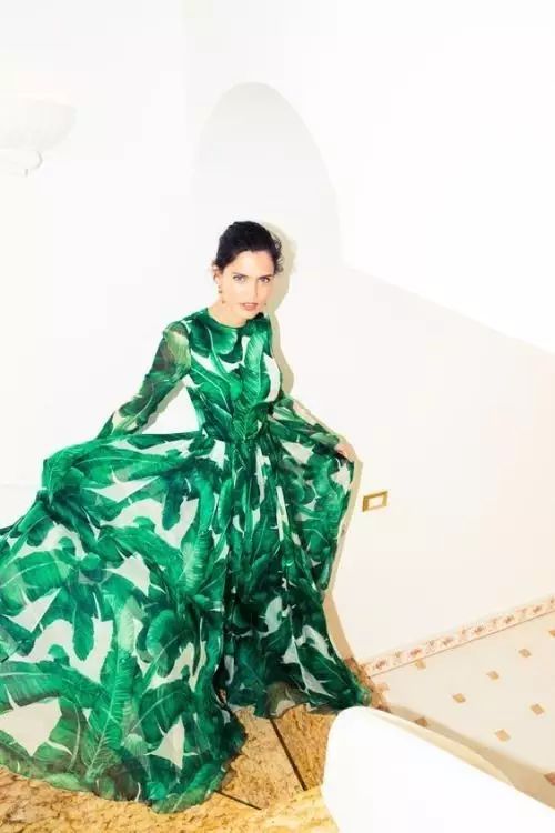 2017 流行色草木绿，这样穿让你远离路人-13