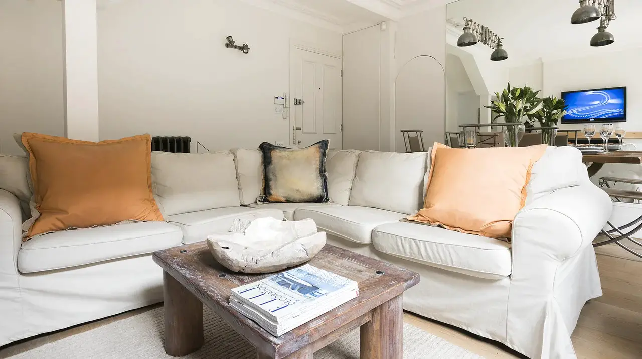 伦敦 Chelsea 自然风格公寓设计-6