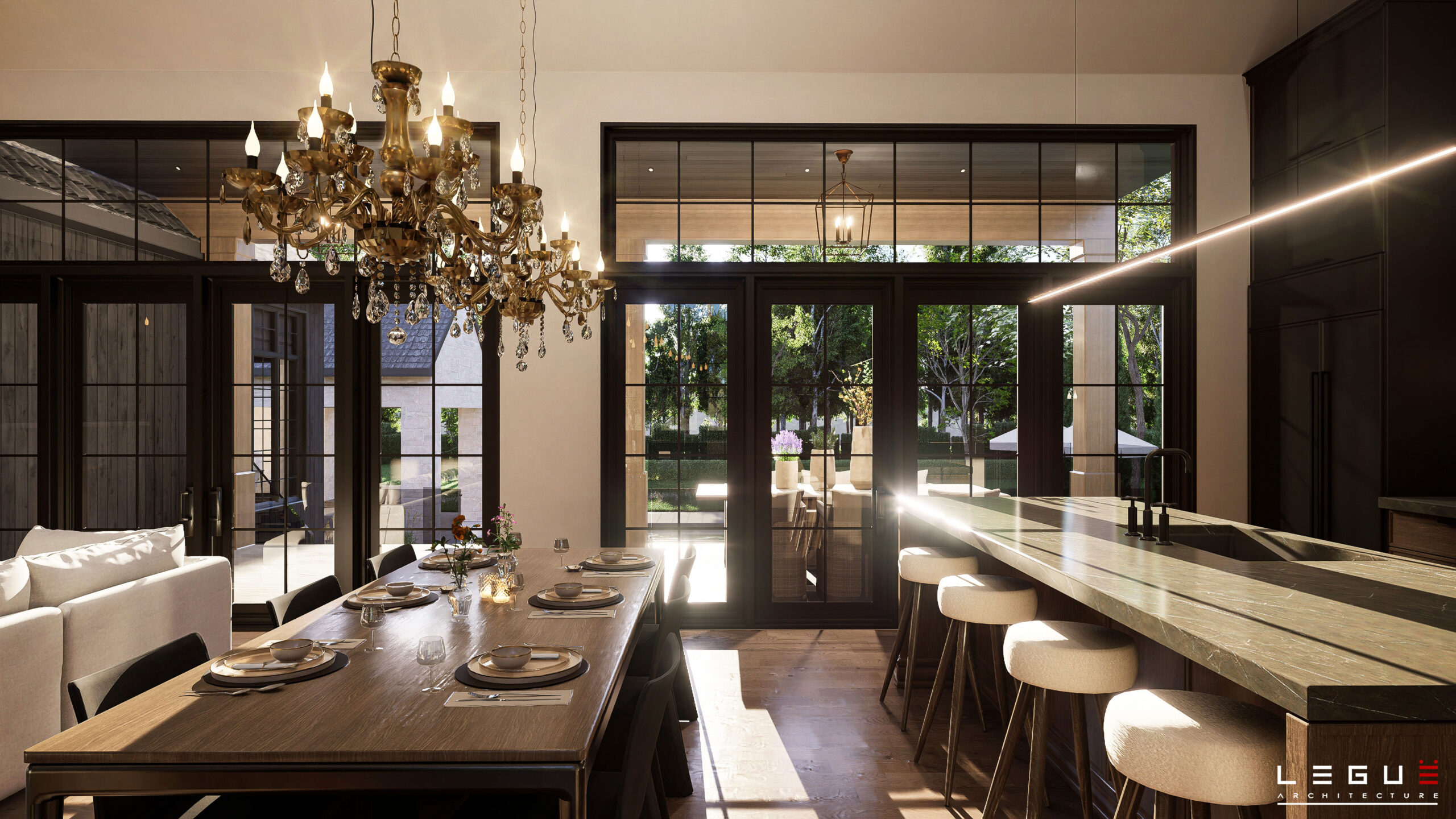 房屋平面图 Ë·255D丨Leguë Architecture-67