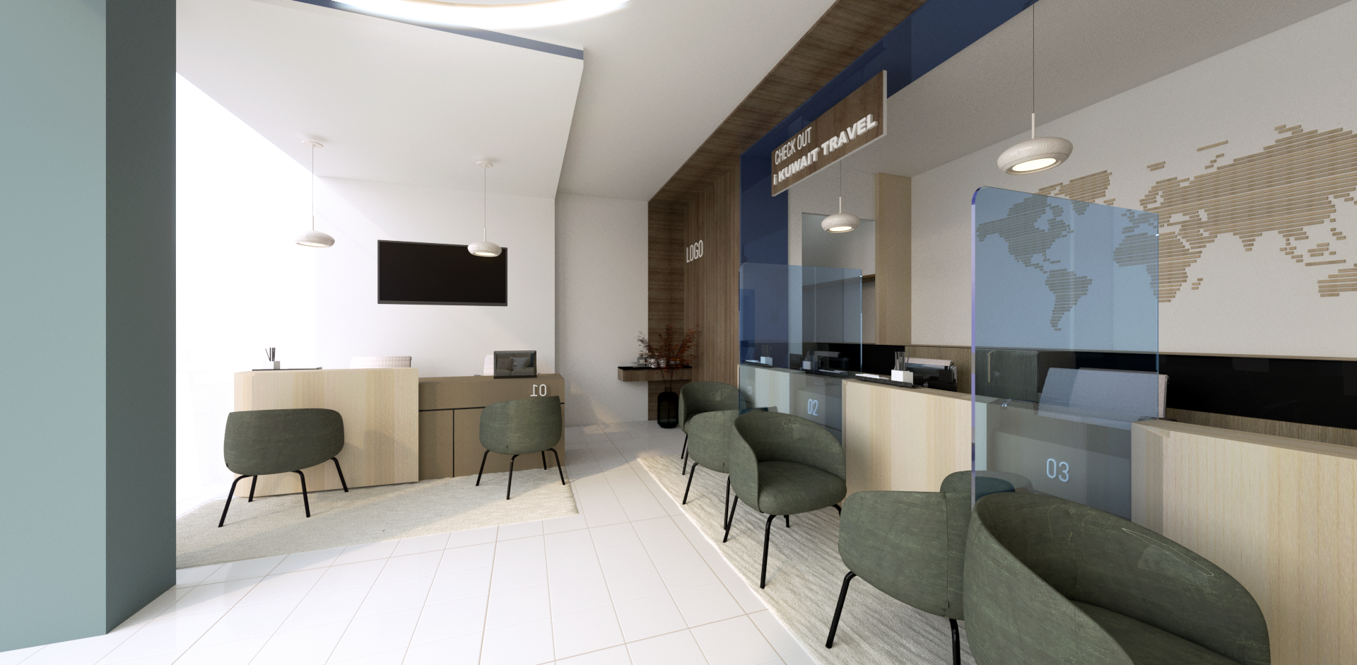 科威特旅行社零售室内设计-6