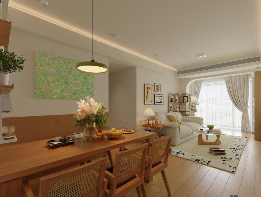 106㎡森系原木风精装升级 广州华润置地丨中国广州-13