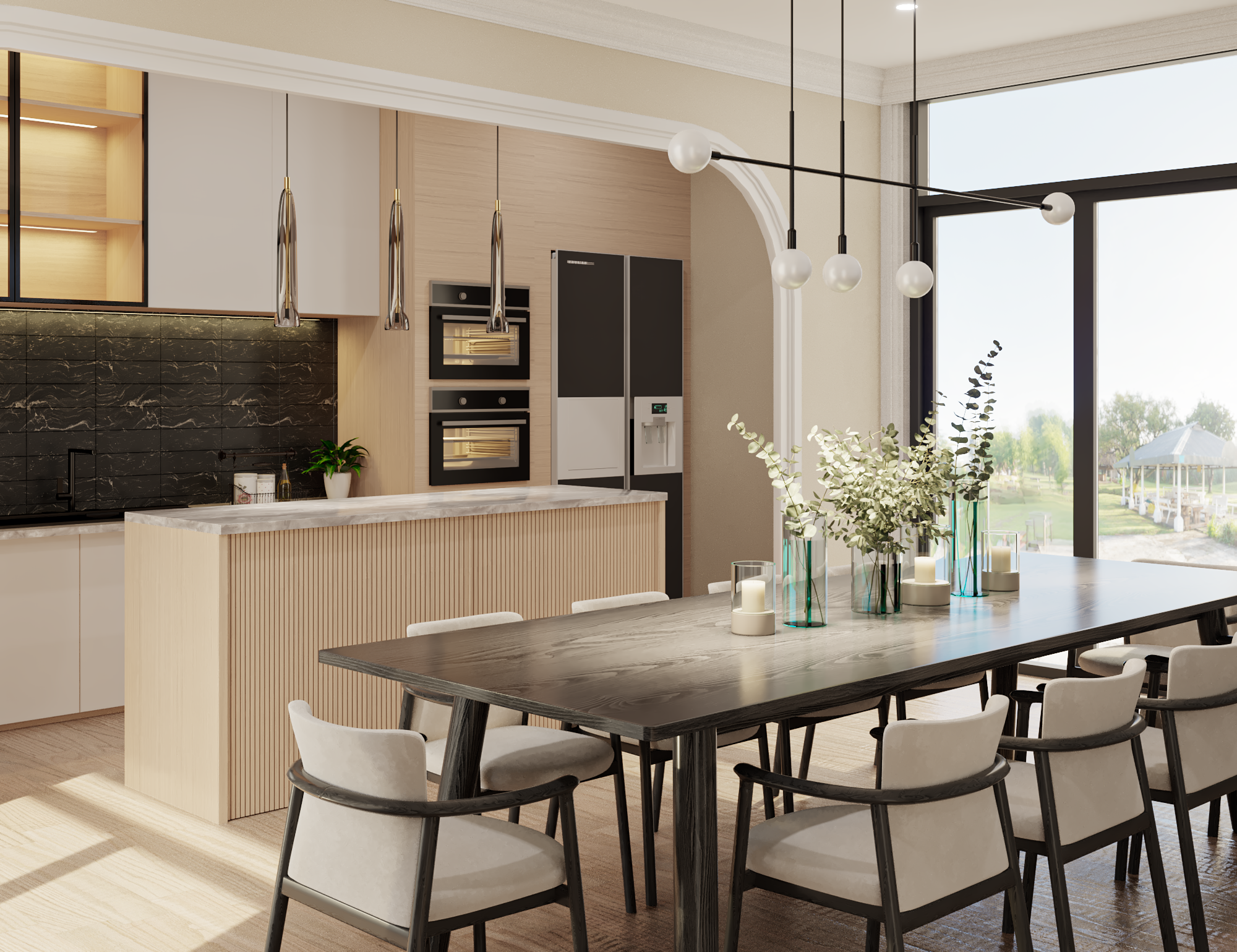 米色房子 / 浅褐色房子丨越南丨Ciosce Nguyen-11