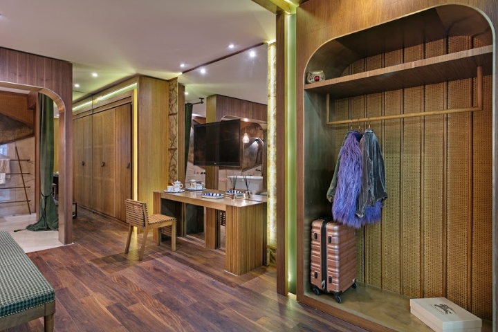 复古风情酒店客房设计-1