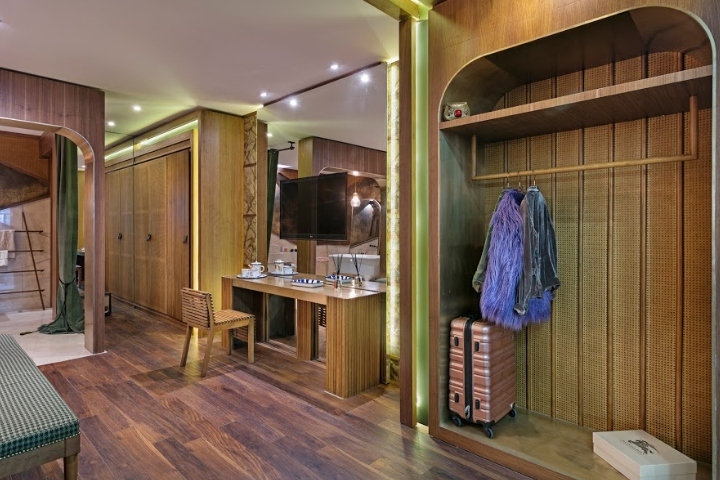 复古风情酒店客房设计-1