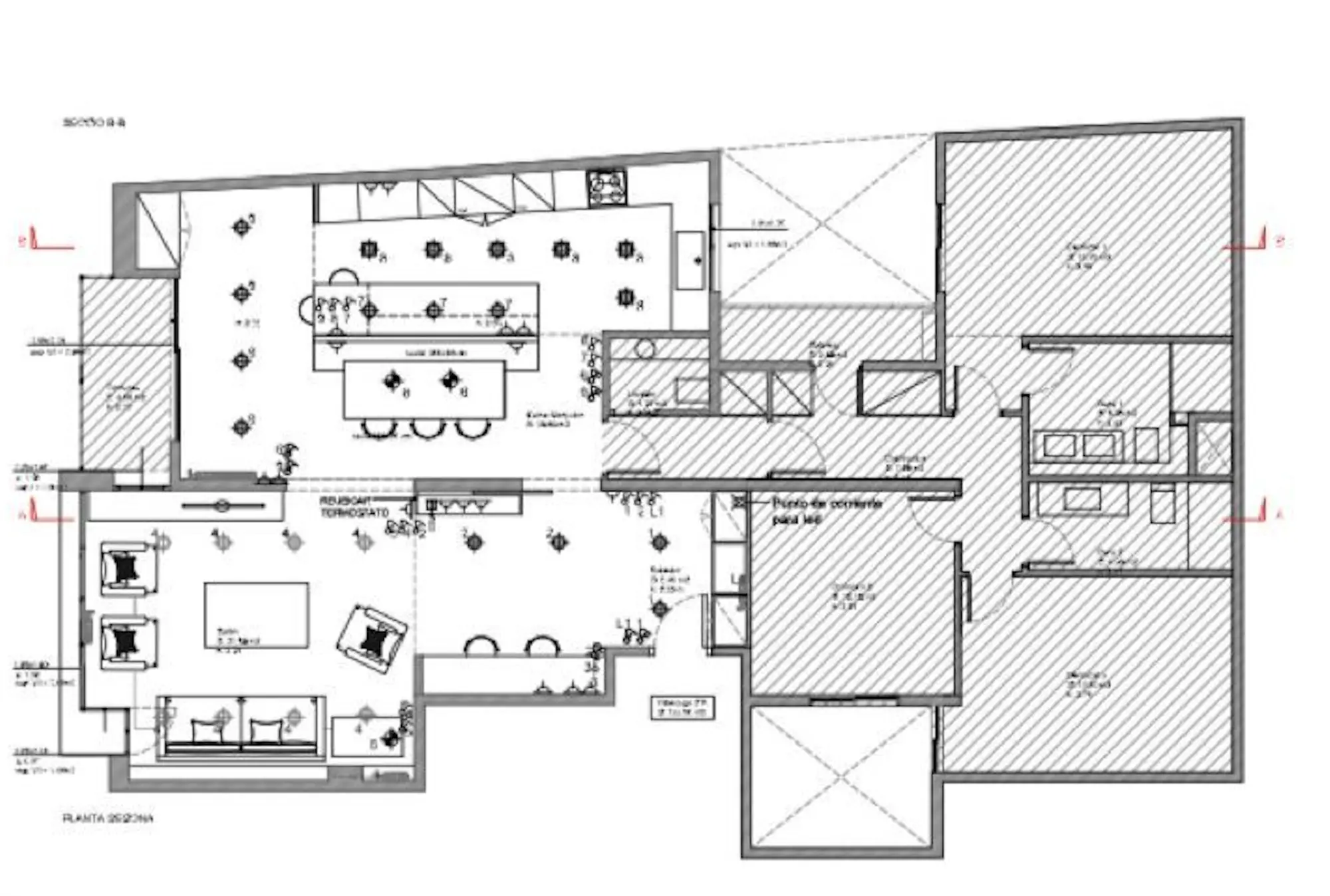 巴塞罗那 130m2 公寓 | 光线与空间的完美结合-12