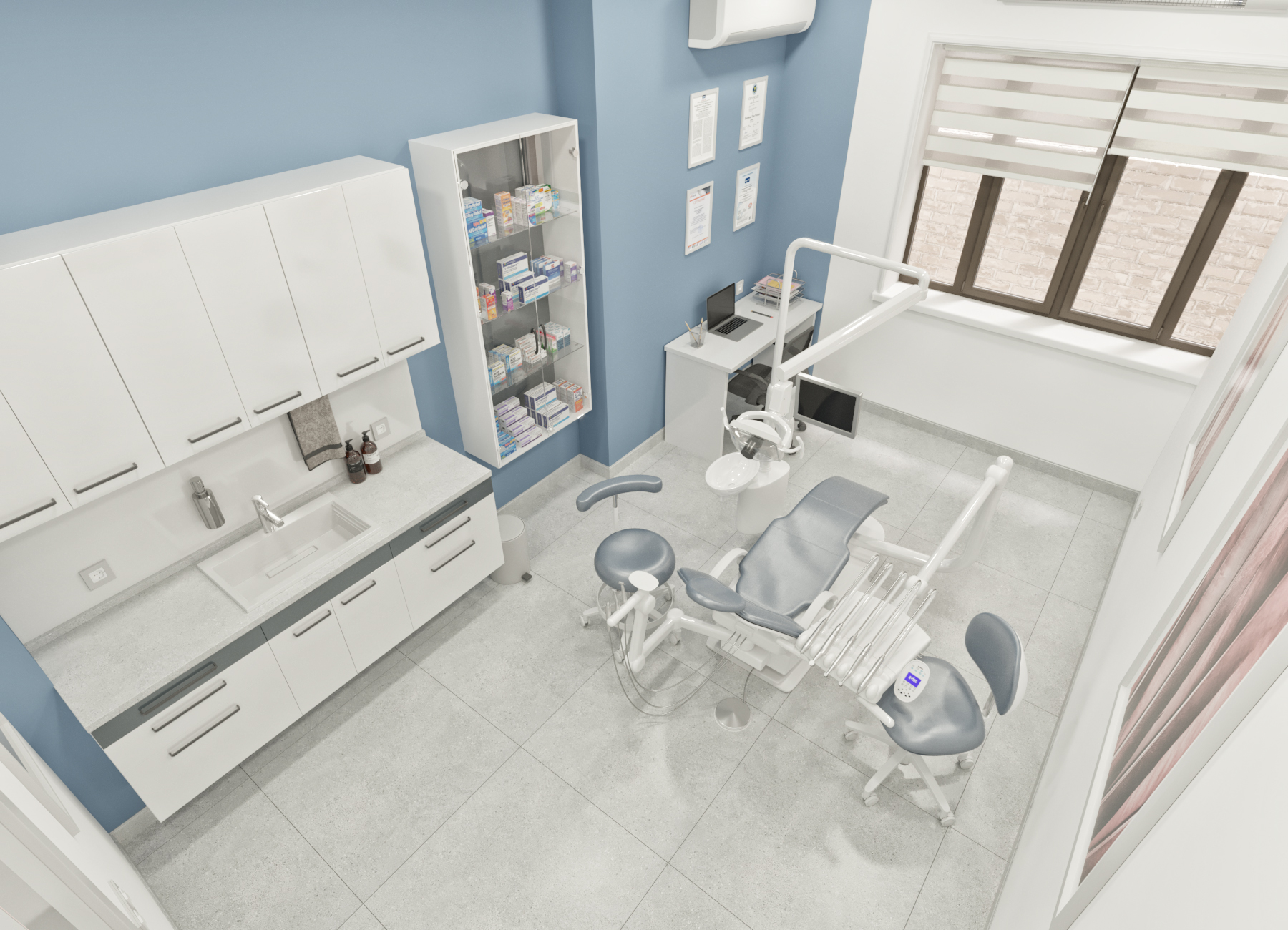 Dental Clinic - dental clinic interior design-19
