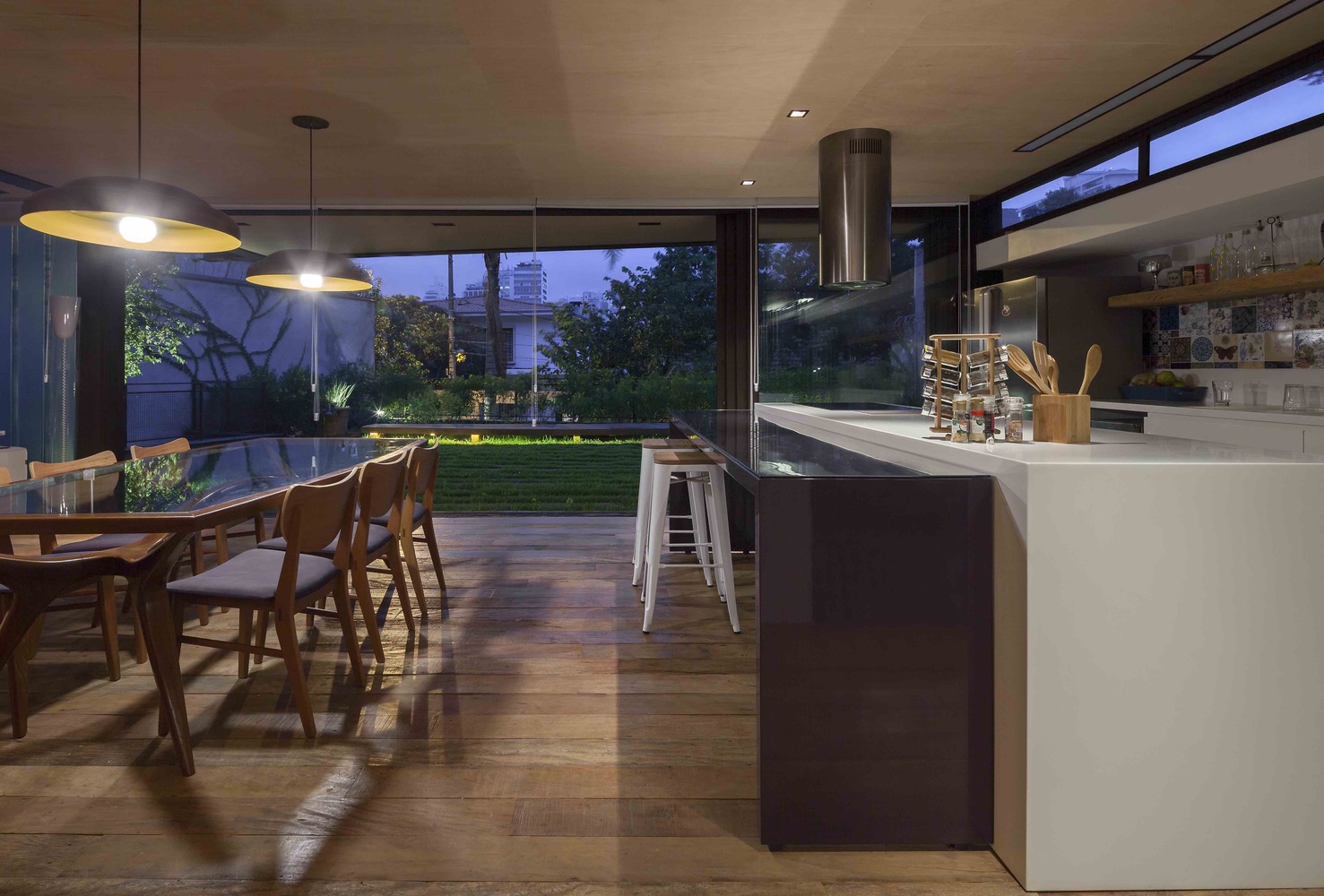 巴西 Pacaembu House 绿色住宅设计-45