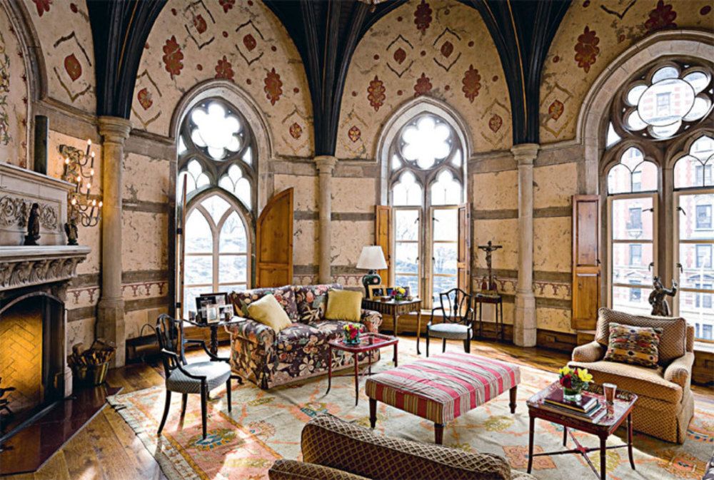 纽约19世纪哥特式钟楼改造公寓丨美国曼哈顿-34