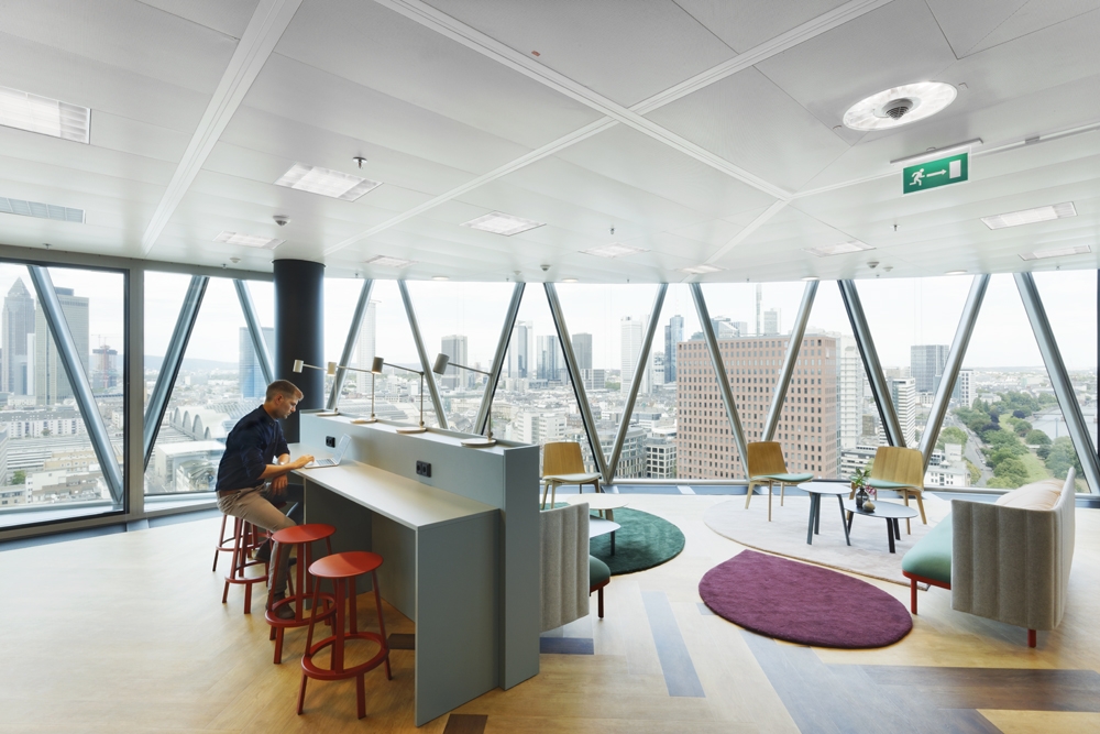IG 欧洲及 Spectrum 交易金融办公室共享空间设计丨德国法兰克福丨Just,Burgeff Architekten-15
