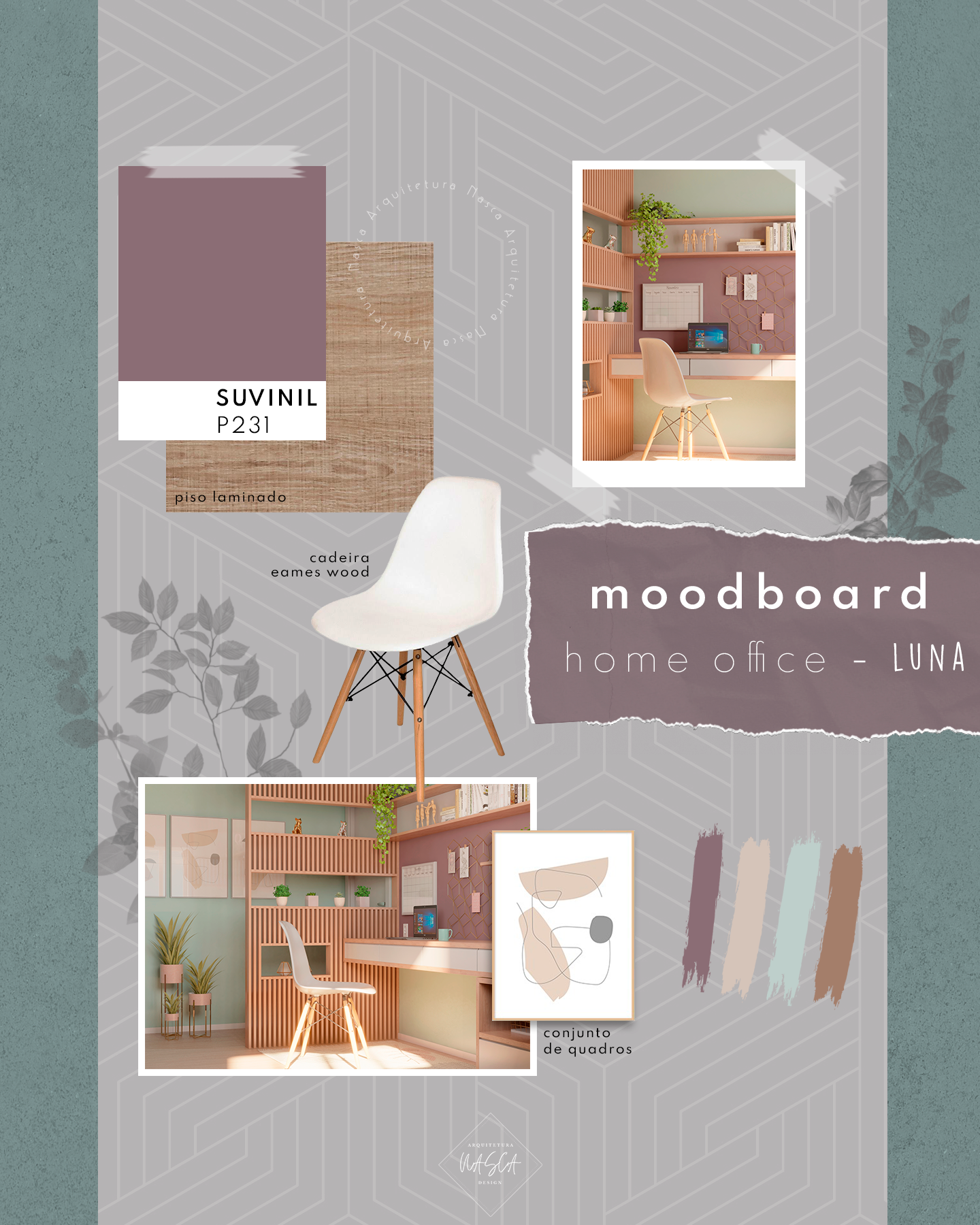 概念性项目  家庭办公室丨Isabella N.C-6