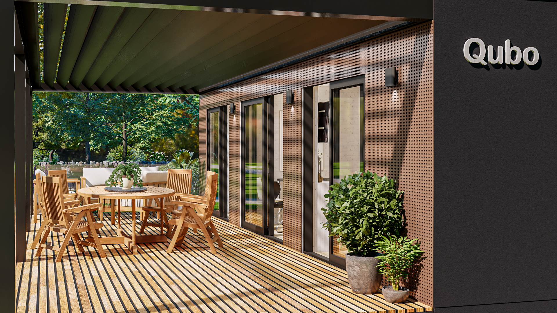 Qubo, Mobilne Hiše, 3D model, Design & Visualization-25