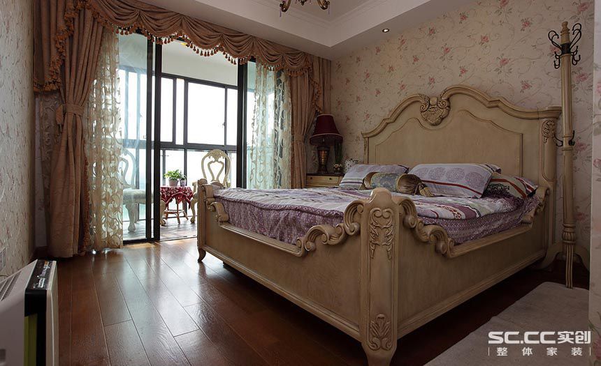 【上海实创装饰】黄浦滩名苑180平四居欧式古典宫廷之美-12