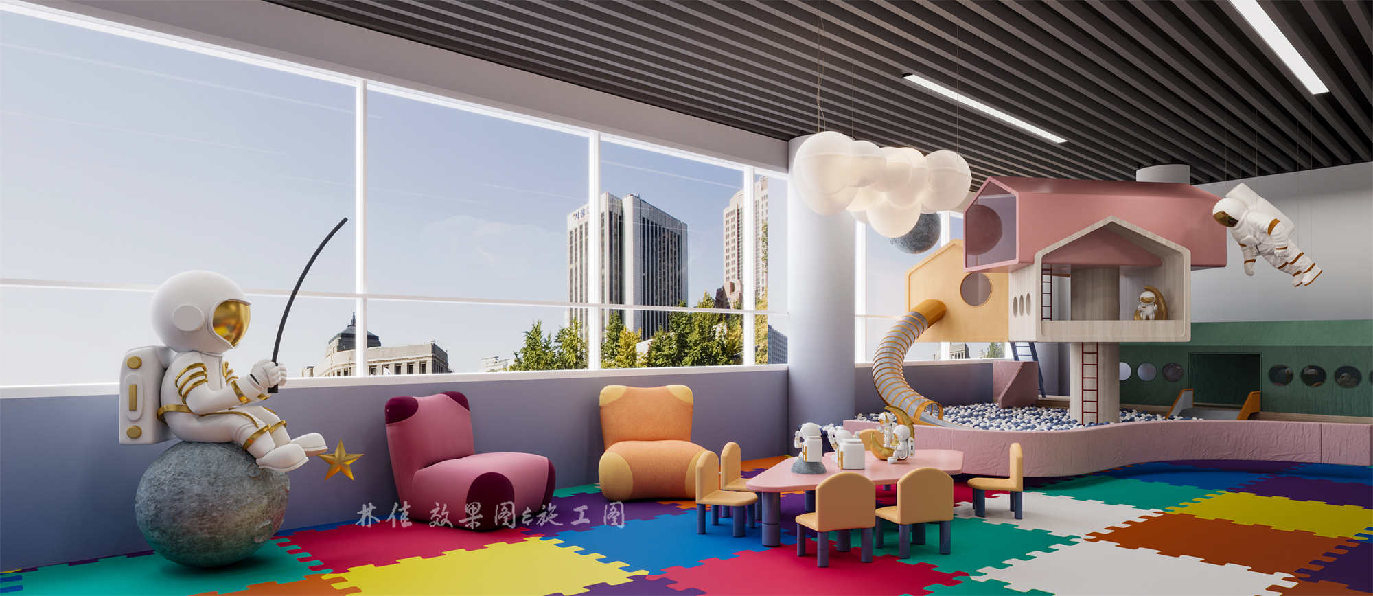 海鲜餐厅设计||高级又有质感的主题餐厅-5