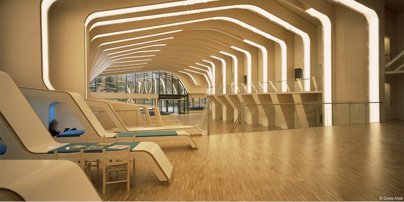 挪威 Vennesla 图书馆 | 生物肋骨结构创造宽敞舒适空间-12