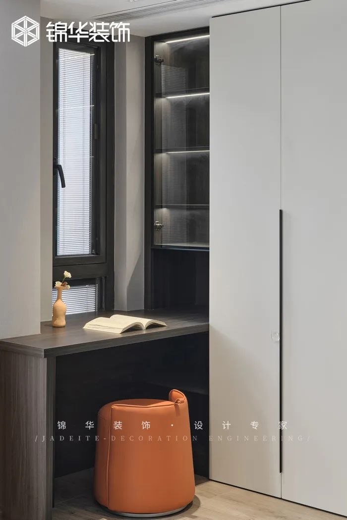 南京阅山居 160㎡现代简约家居设计丨中国南京丨锦华装饰-34