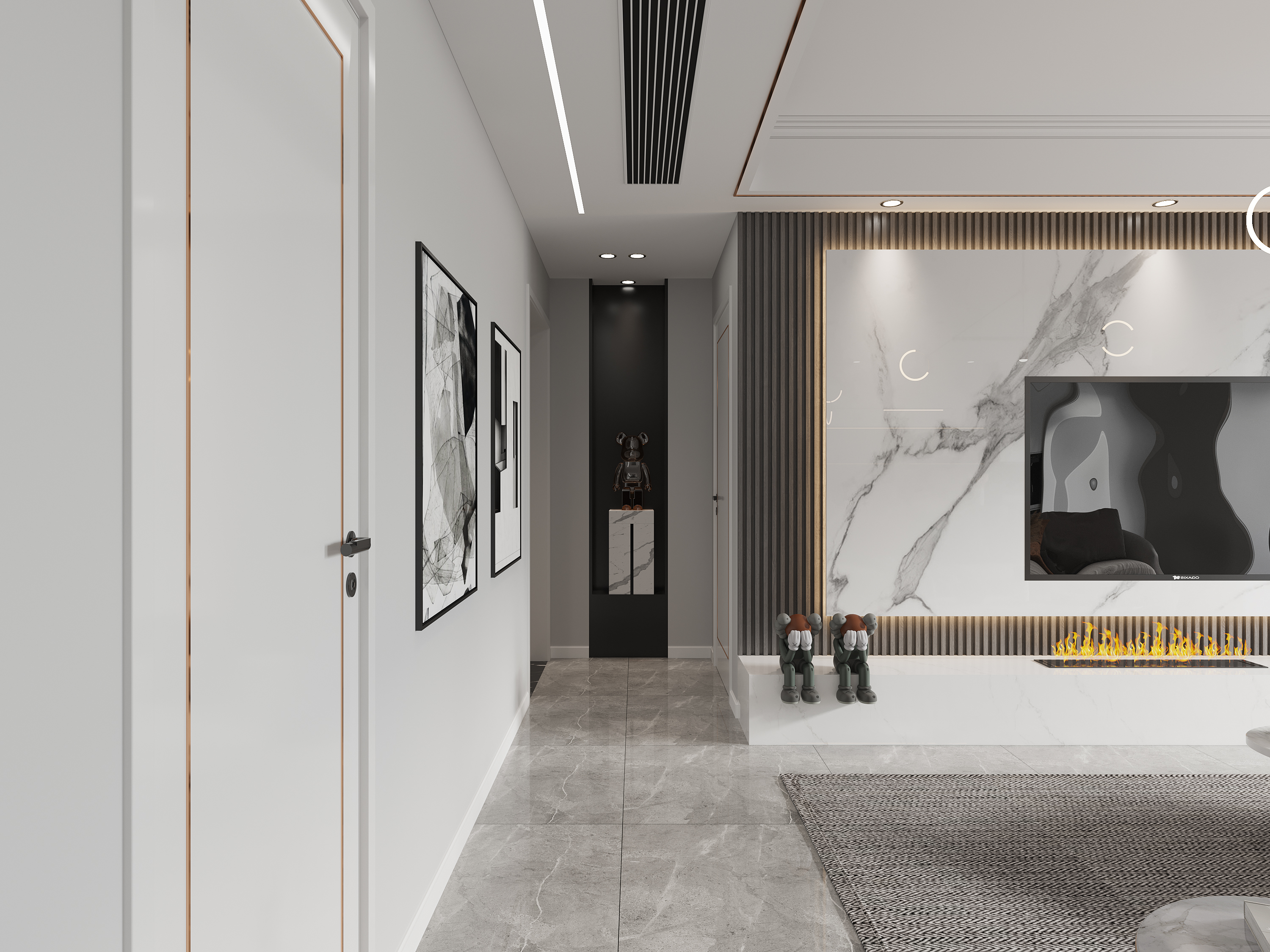 自然简约的现代极简住宅设计-4