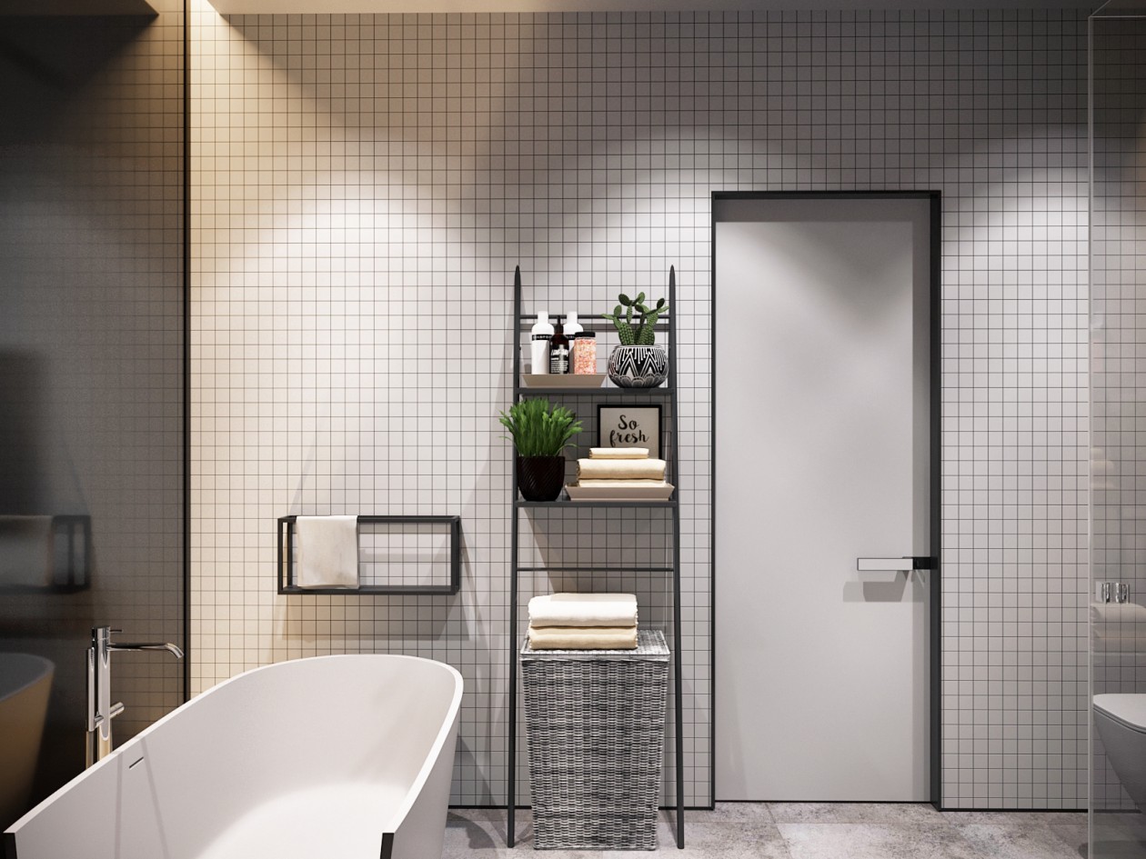 高级灰住宅设计 丰富且极具层次的质感-21