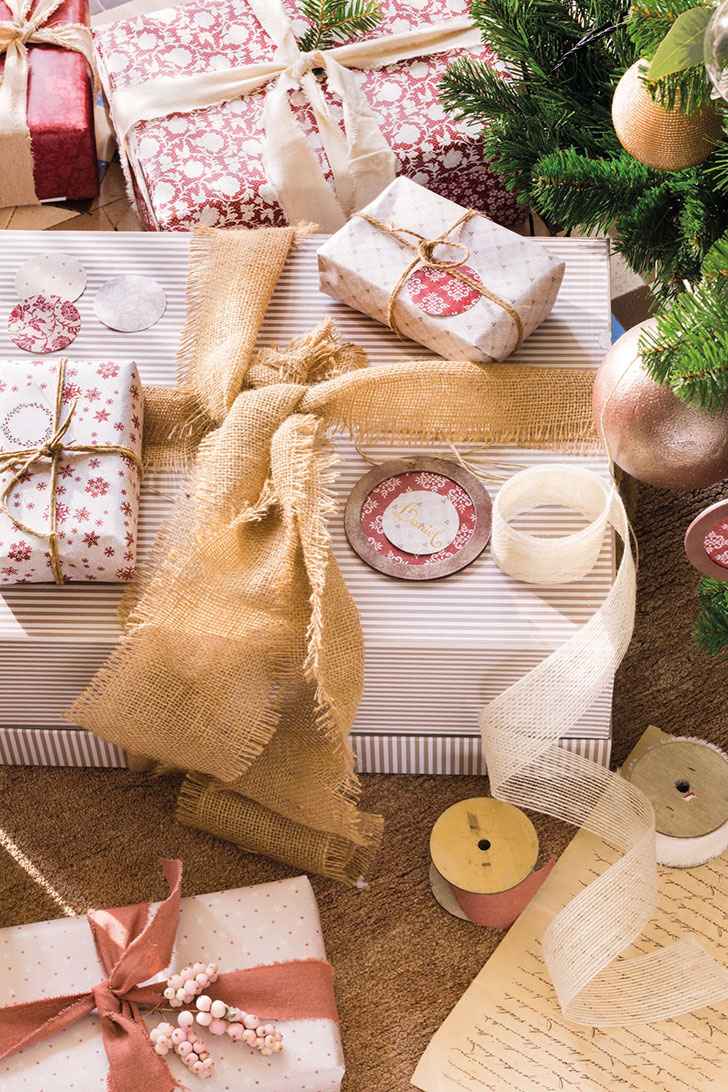 梦幻粉嫩的圣诞家居设计-9