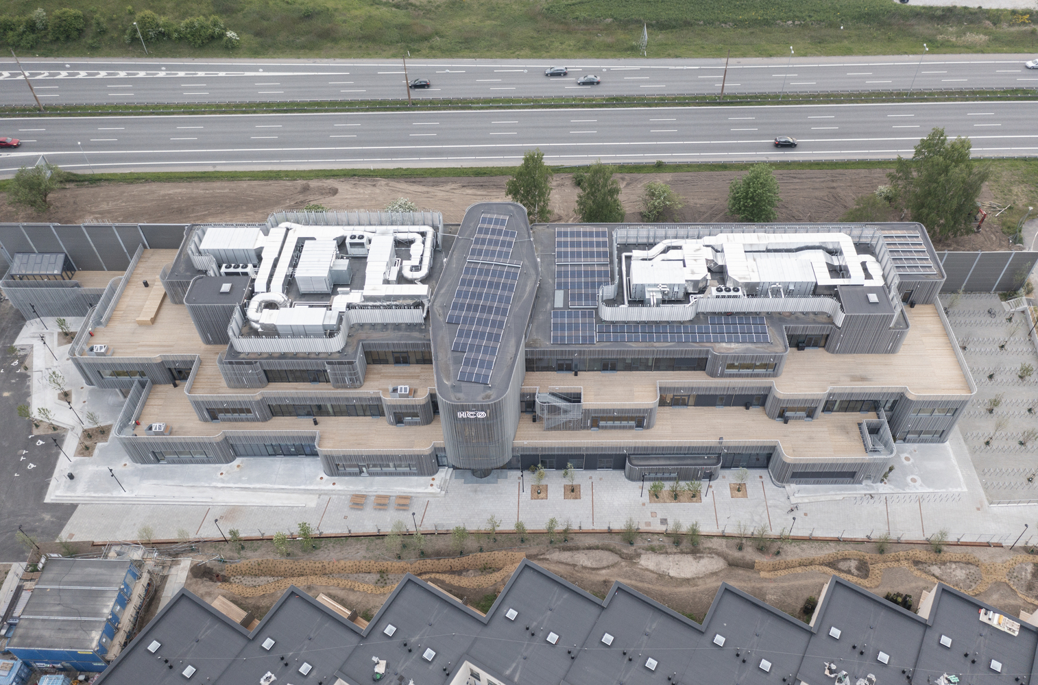 丹麦 Lyngby 市 H·C· Ørsted TEC 技术中学丨Sweco Architects-35