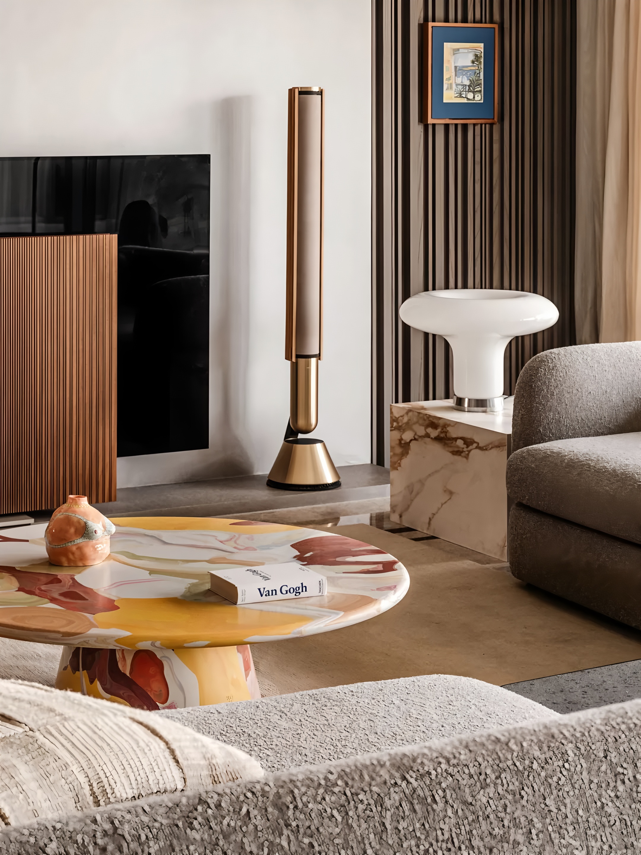 美韵,藏于时尚肌理润色·重庆 280㎡大平层丨中国重庆丨4TH Dimension 肆面设计-13