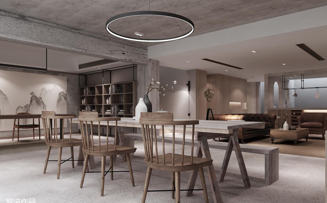 黎波设计作品 | 自然漫步，现代写意空间-40