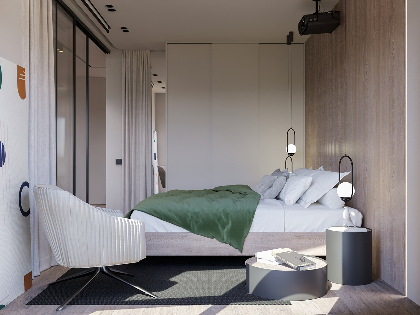 开放式 小户型一居设计-17