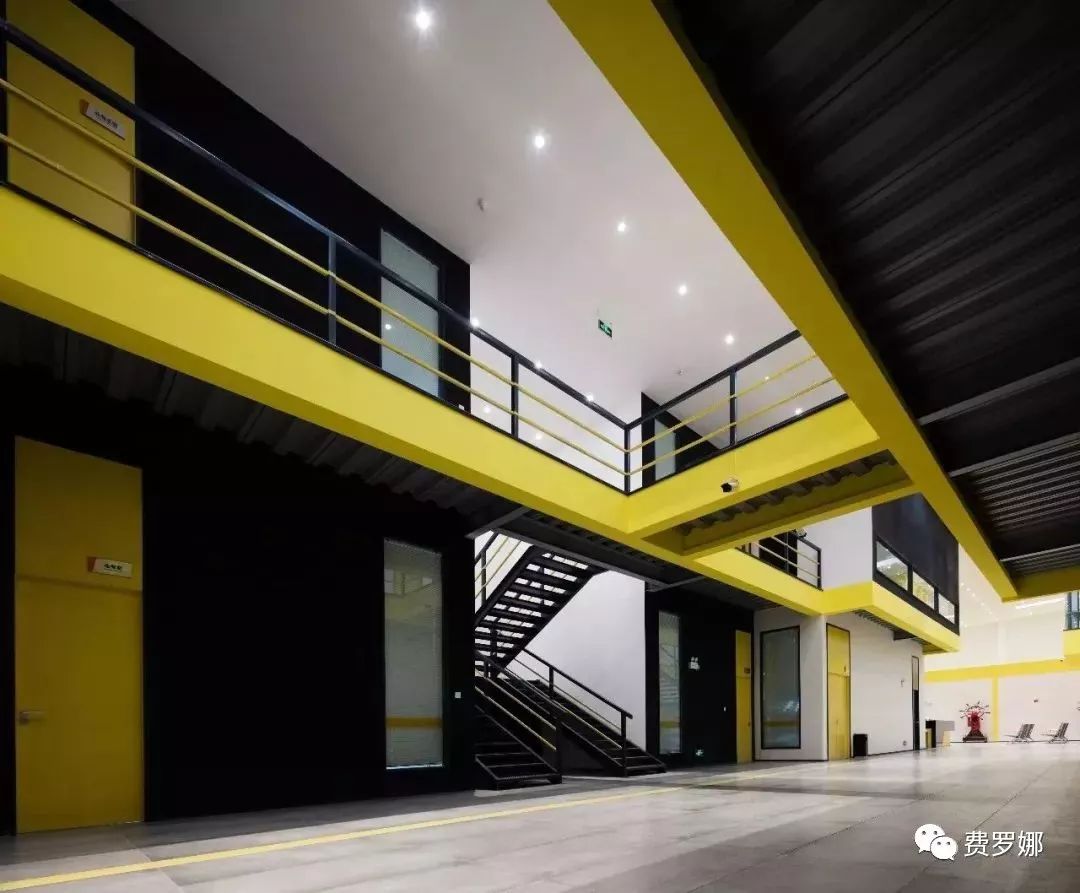 【周六案例放送】从废旧仓库摇身一变，成为最具时尚的驾校空间-25