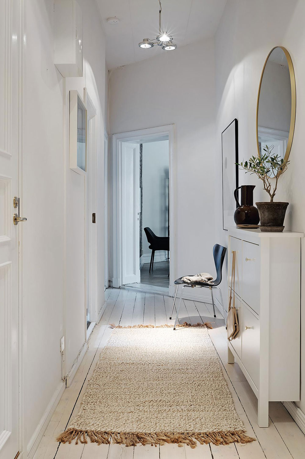 温馨时尚的 80 平米斯堪的纳维亚风格公寓-12