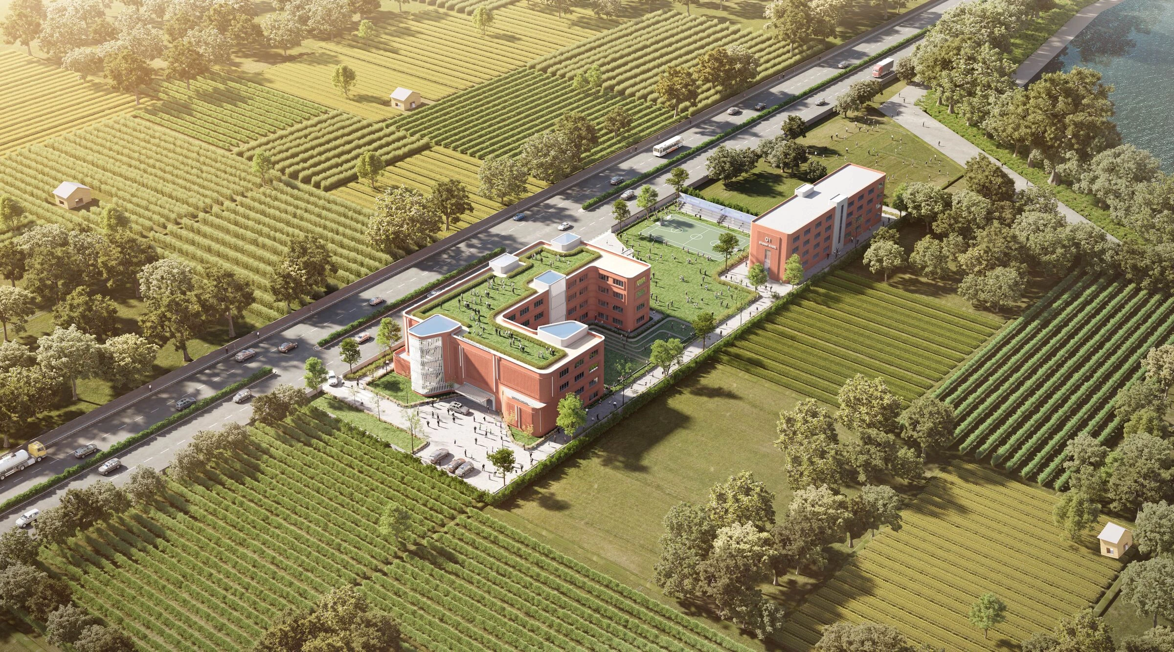 爱德克利夫全球学校丨印度丨CDA Architects-16