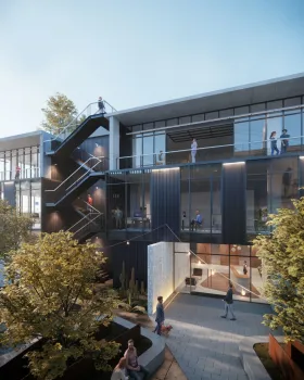 Urban Canopy 绿色办公建筑丨美国洛杉矶丨Abramson Architects