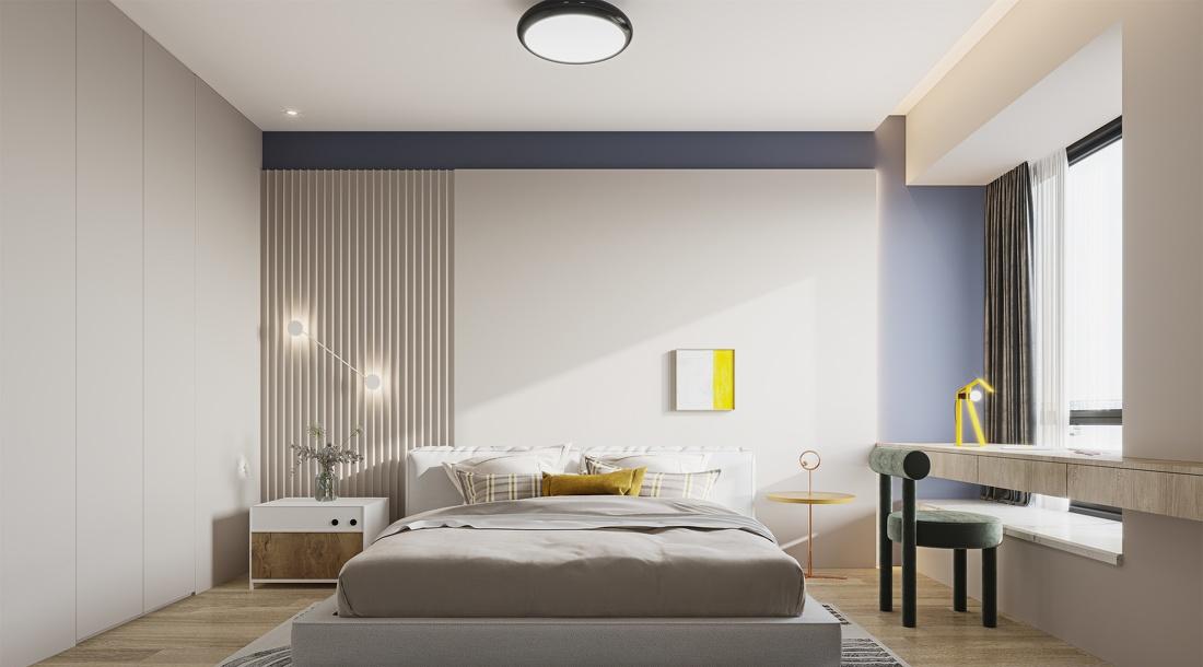 五口之家的艺术空间-17