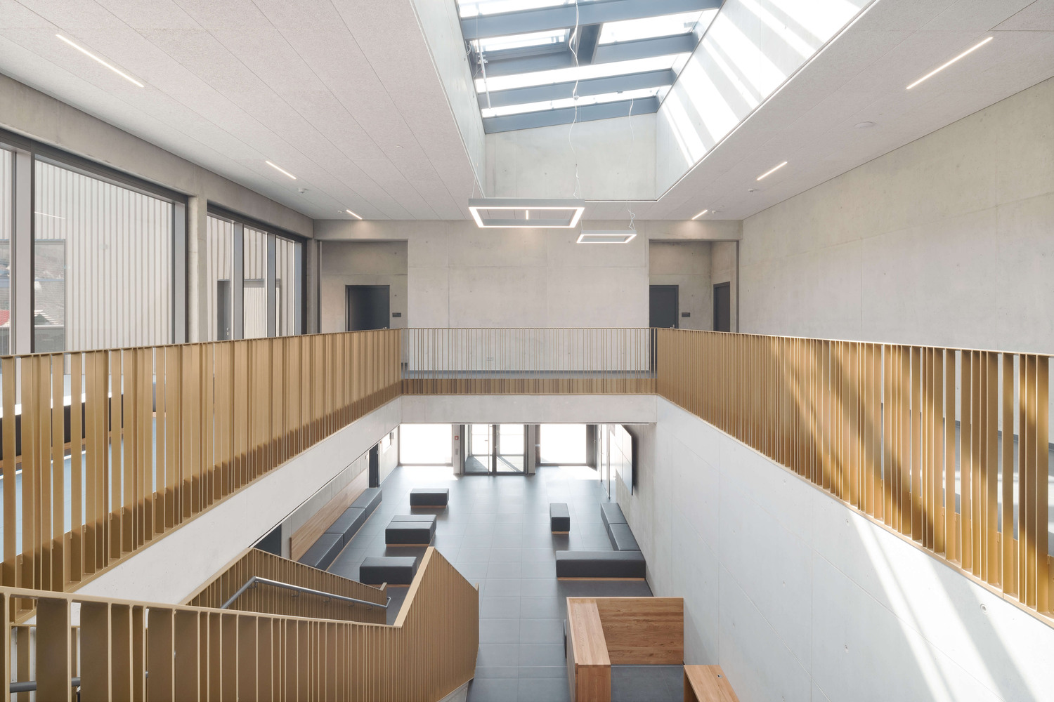 德国 Niederstetten 地区先进培训中心丨Schätzler Architekten-34