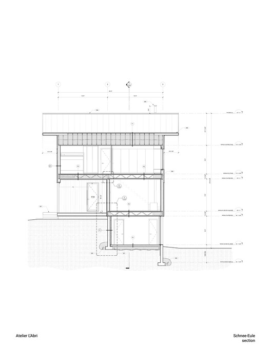 加拿大 MorinHeights 雪鸮度假别墅丨加拿大魁北克丨Atelier l'Abri-14