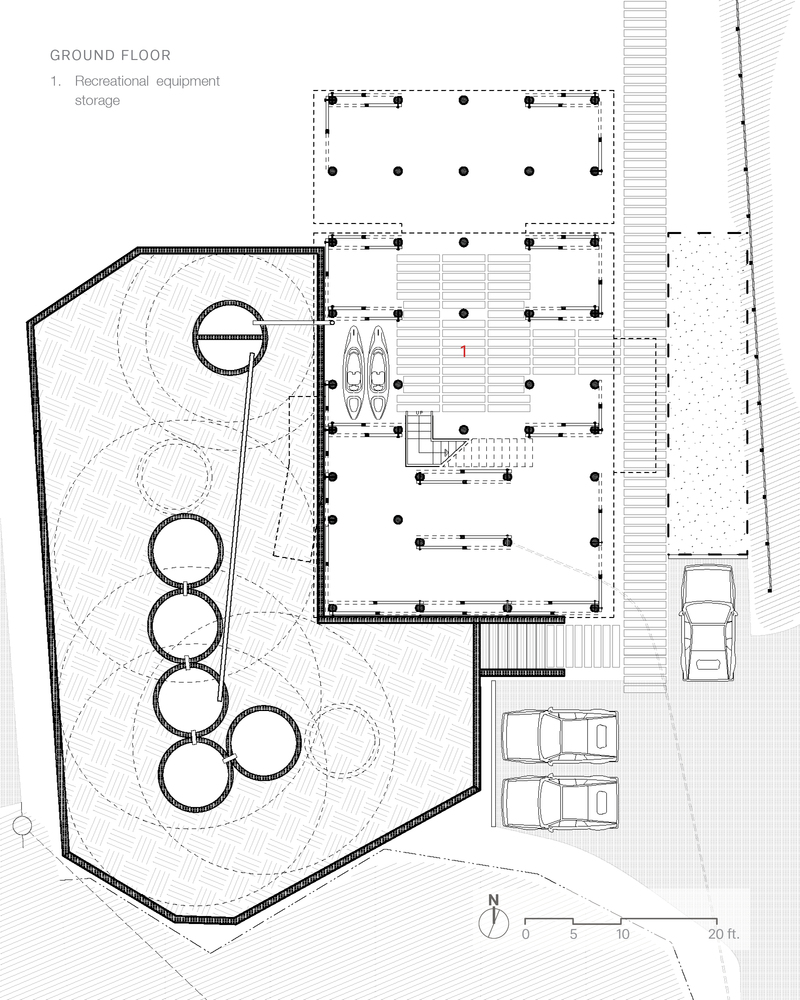 莫里奇斯湾漂浮立方体度假屋-45