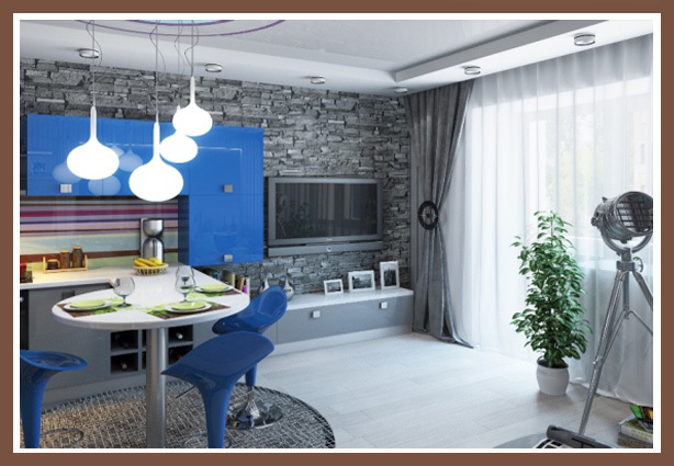 单身青年公寓室内设计-13