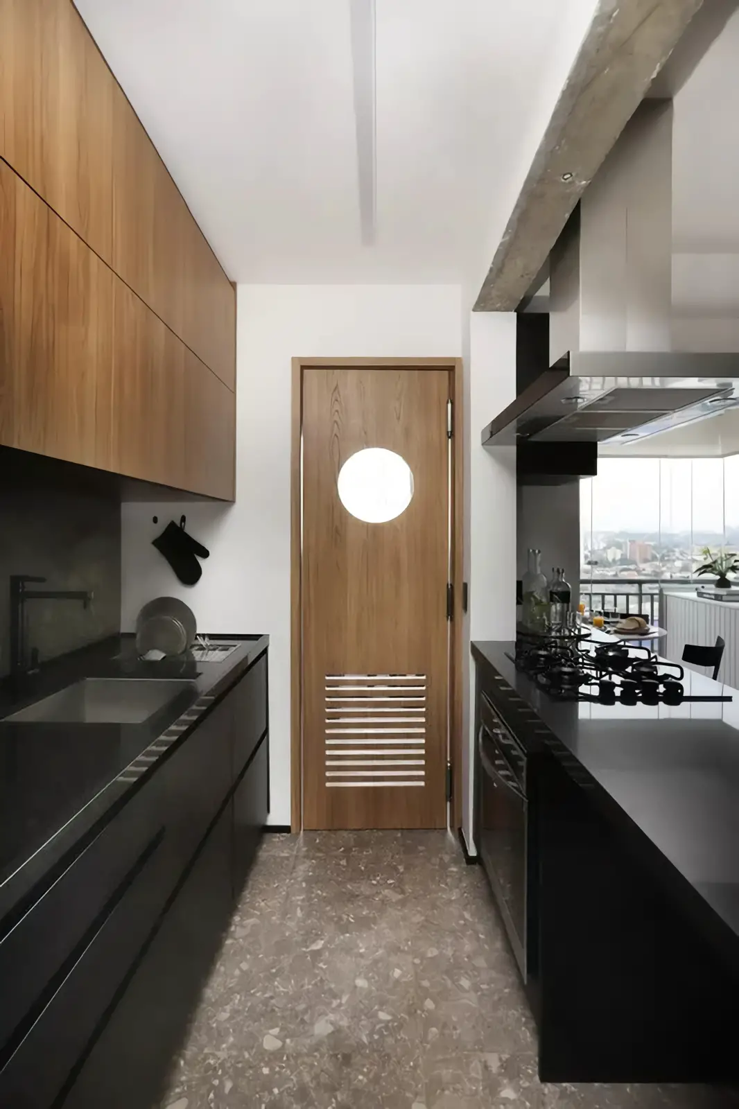 巴西 50m2 工业风格公寓设计-8