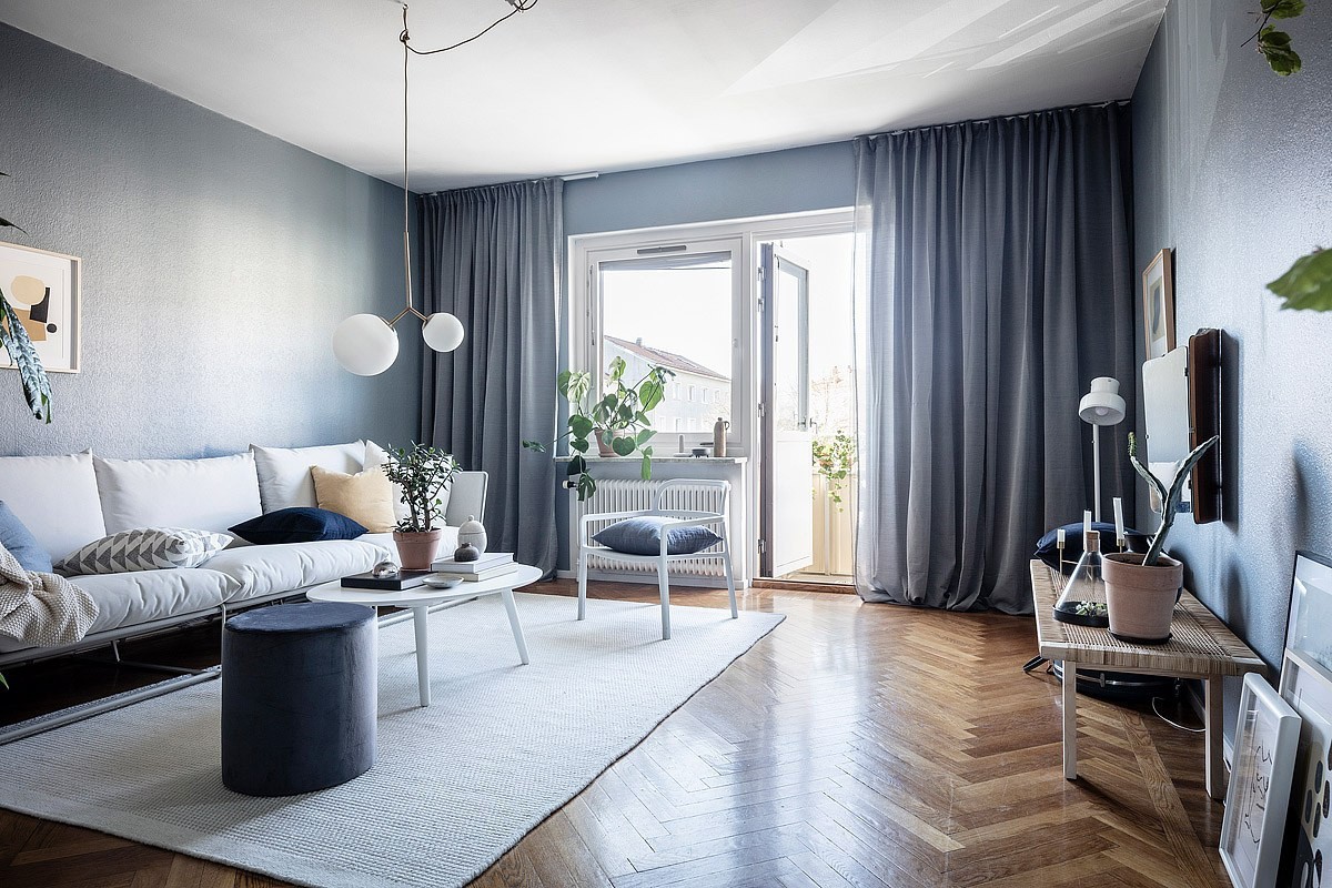 中性色调公寓设计 | 55 Kvadrat-0