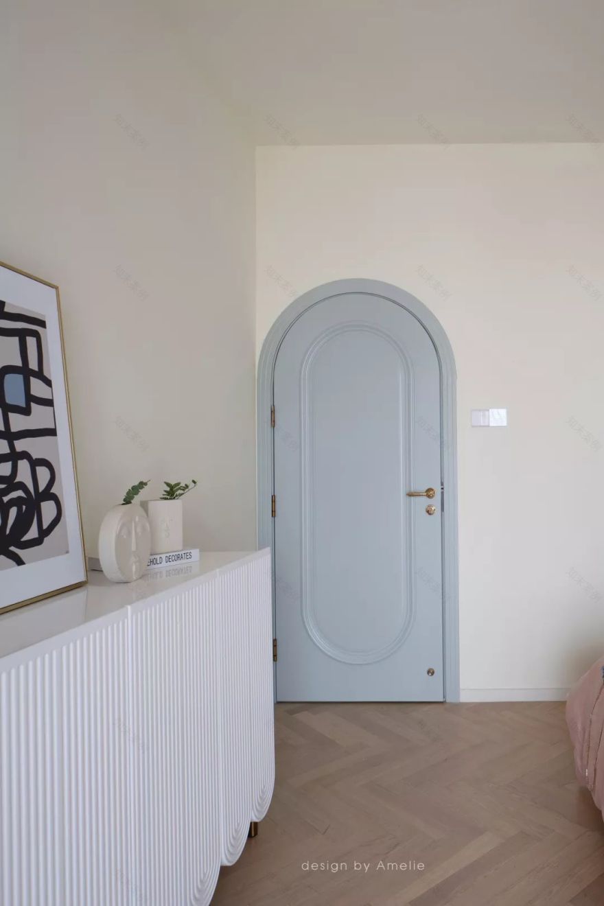 88㎡武汉住宅 | 红配绿温暖空间,以人为本的设计理念-60