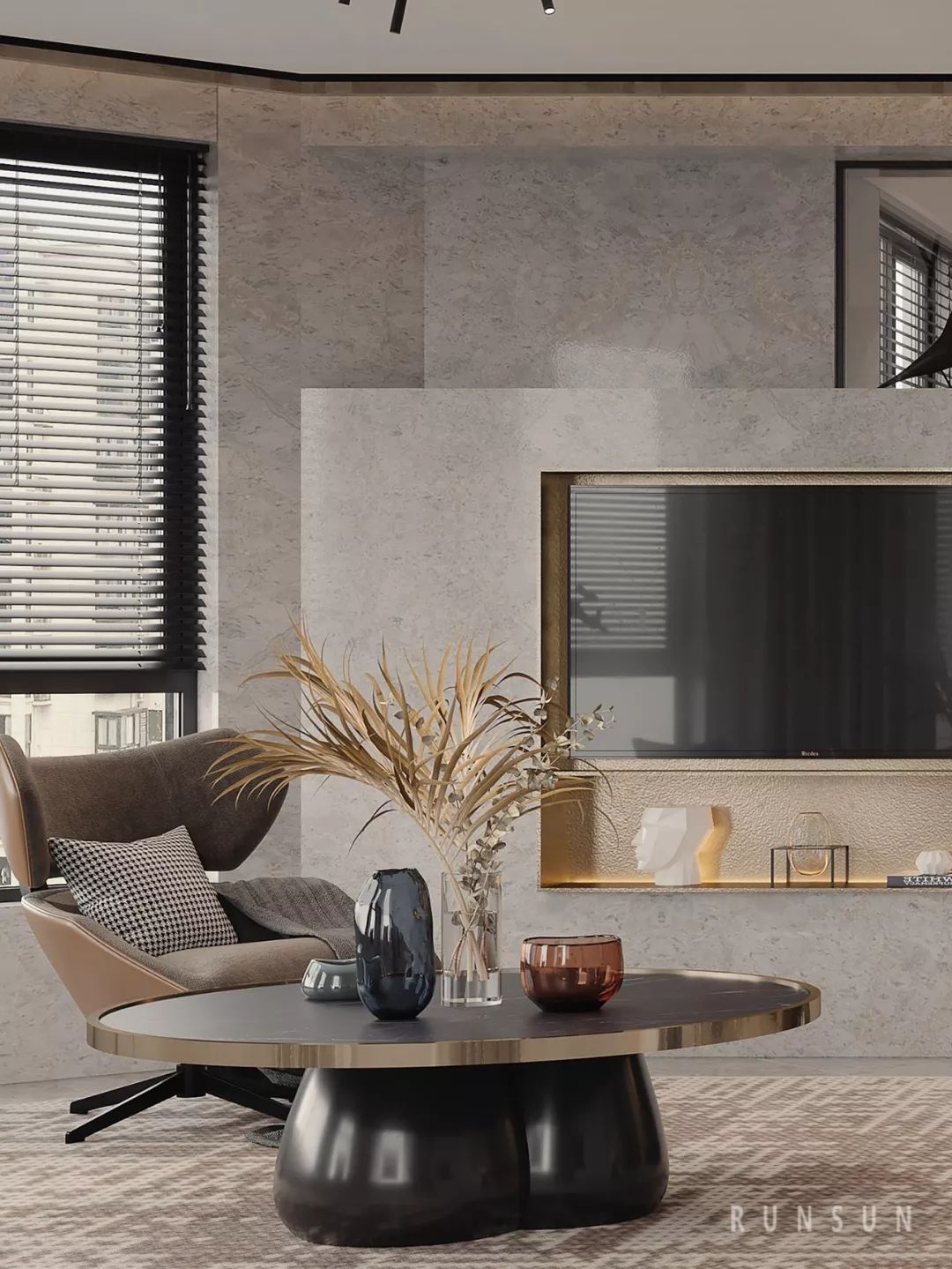 诗意摩登的温州尚品半岛私人住宅-40